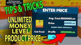 Supermarket Simulator Tips & Tricks ( Unlimited Money, Unlimited Level & Unlimited Product Price)