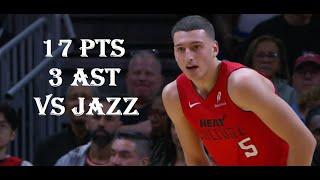 Nikola Jovic 17 Pts 3 Ast Utah Jazz vs Miami Heat HIGHLIGHTS