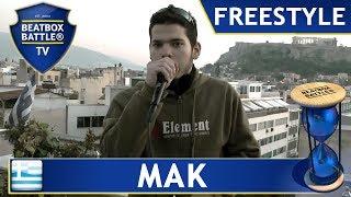 Mak from Greece - Freestyle - Beatbox Battle TV