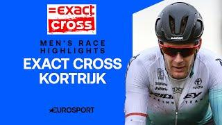 STUNNING VICTORY!  | Men's Exact Cross Kortrijk Race Highlights | 2024-25 Cyclocross Season