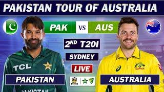 PAKISTAN vs AUSTRALIA 2nd T20 Match LIVE COMMENTARY  | PAK vs AUS T20 MATCH LIVE