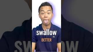 Improve Your SWALLOWING with These Simple Exercises! #swallow #swallowing