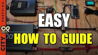 How To Build A Solar Setup: COMPLETE Step-by-Step, DIY Guide (12V, 2000W)