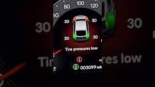 IS the TPMS (Pressure Sensor) system working?  Maybe?