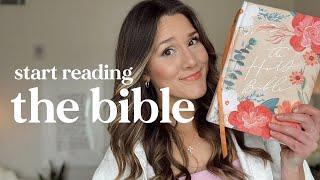 How to start reading the Bible | 5 bible study tips for BEGINNERS