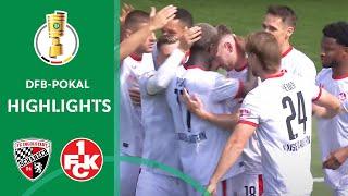 Favorit in Unterzahl! FC Ingolstadt vs. 1. FC Kaiserslautern 1:2 | Highlights | DFB-Pokal 2024/25