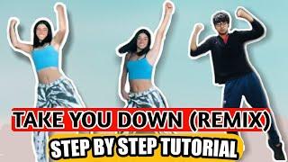 I Got Plans For Me & You TikTok Dance Tutorial (Take You Down) Slow and Step By Step | For Beginners