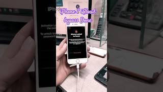 iPhone 7 iCloud bypass Done #gsmtaimurteam #iphoneicloudbypass #software #appleiphone #iphone7bypass