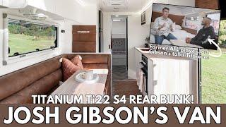 Josh Gibson's Caravan! | Inside the Titanium Caravans 23ft Ti22 S4 Rear Bunk!
