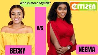 NEEMA V/S BECKY || Citizen T.V Actors || Who is more stylish #Neematoday