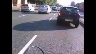 stevedragon666 heavy traffic lane splittinging in manchester