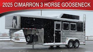 2025 Cimarron Norstar 3 Horse Gooseneck