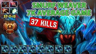 SMURF WEAVER 37 KILLS IMMORTAL GAMES - DOTA 2 SMURF