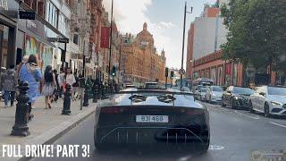 Lamborghini Aventador SV VIBRATES London W/ Kreissieg EXHAUST! *Loud Accelerations & Reactions!