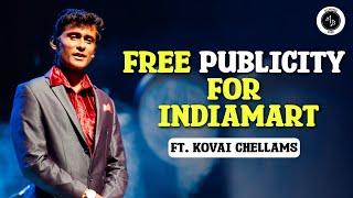 Free publicity for IndiaMart ft. Kovai Chellams