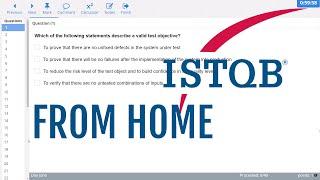 How the ISTQB online exam from home looks like? Where to register for the ISTQB certification?