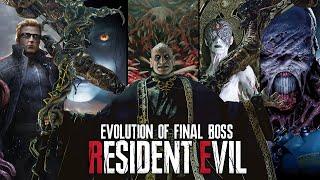 EVERY FINAL BOSS IN RESIDENT EVIL GAMES COMPLETE SERIES (1996-2023) [4K60FPS]