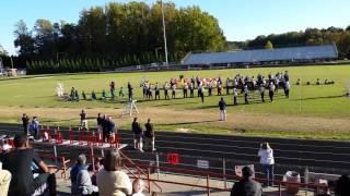 East Forsyth Blue Regimen at Glenn High School