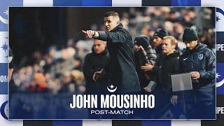 John Mousinho post-match ️ | Pompey v Norwich