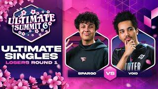 Sparg0 vs VoiD - Losers Round 1 Ultimate Summit 6 - SSBU Singles | Cloud vs Sheik