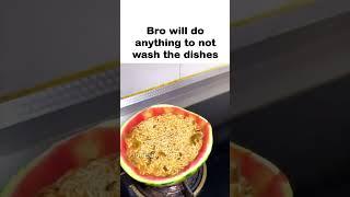 Anything but the dishes