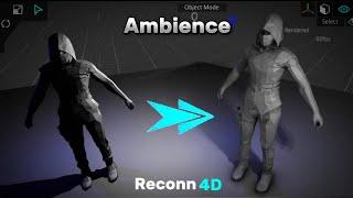 Make your Renders Better in Reconn 4D (Mobile App)