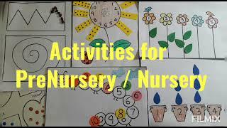 easy activity for kids/ Activities for preSchoolers/ Nursery activity/ Number activity for kids