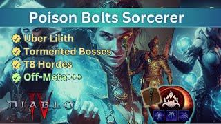 Diablo 4 Poison Bolts Build - The BEST Poison Sorcerer - OP Off-Meta Guide