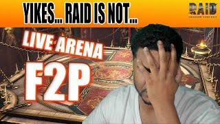 A NEW LOW IN RAID! LIVE ARENA! Raid: Shadow Legends