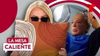 Laura Bozzo muestra su rostro tras procedimiento estético | La Mesa Caliente