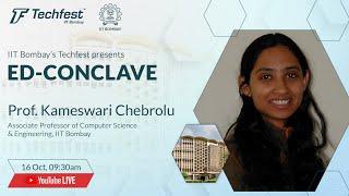 Computer Science & Engineering | Prof. Kameswari Chebrolu, IIT Bombay | Techfest, IIT Bombay