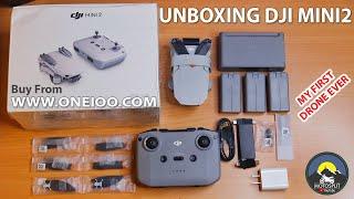 DJI Mini 2 Unboxing | DJI Mini 2 Fly More Combo Drone India | DJI Mini 2 4K Drone