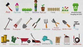 Gardening Tools | List of Garden Tools in English