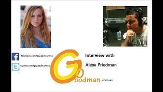 Gogoodman Interview with Alexa Friedman November 2017