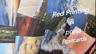 [Red Printing & Press 레드프린팅 앤 프레스] 엽서 제작 / 용지 선택 / 띤또레또