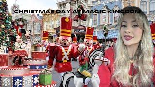 Christmas Day at Magic Kingdom | Christmas Day Parade | Meeting Rapunzel