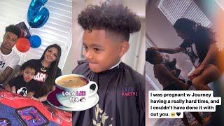 Blueface and JaidynAlexis son Javaugh turns 7 today! 04.28.2024 Happy Birthday! 