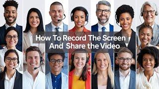 How to Record and Share a Screen Recording from TinyMCE in a Moodle Course