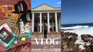 Vlog : Let’s move to Cape Town for University! (UWC) Pt.1 || South African YouTuber 