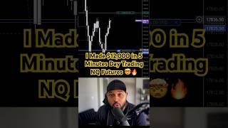 I Made $12,000 in 5 Minutes Day Trading NQ Futures 