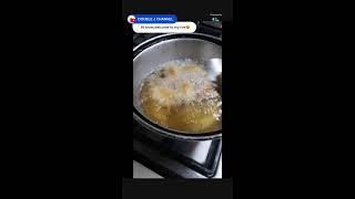 Frying khoba an Arabic special delicacy