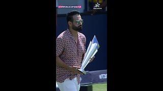 #AFGvIND: | Irfan Pathan carries out the ICC Men's T20 World Cup trophy | #T20WorldCupOnStar