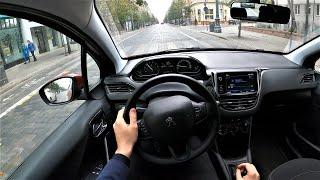 Peugeot 208 Active 80HP - POV Test Drive. Peugeot GoPRO driving.