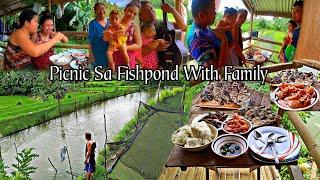 Catch and cook tilapia, balbacua with baked beans, grilled native chicken| PICNIC DAY SA FISHPOND