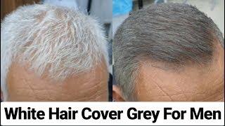 White Hair Cover Grey For Men