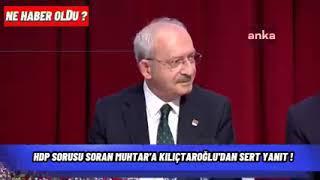 Sinop Boyabat Yaylacılı Köyü Muhtar Kılıçdaroğlu’ndan istirham etti