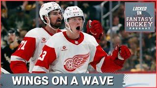 Red Wings Top-5 Fantasy Targets | Larkin, Raymond, Seider Elite | Who's Taking The Crease?