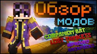 Обзор модов 1.16.5 / Companion bat, Lost trinkets, Improved backpacks