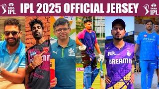 IPL 2025 : MI, CSK, KKR, SRH, DC, RR, RCB, PBKS, LSG, GT New Jersey | IPL 2025 New Jersey All Teams