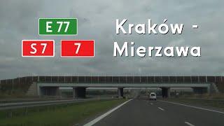 [PL] DK7+S7 Kraków - Mierzawa